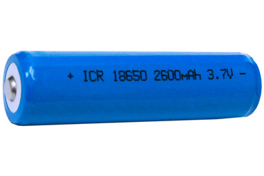Power Portable 18650 protected Li-Ion battery with button top