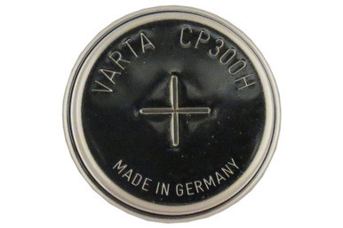 Varta CP300H NiMH button cell battery front view