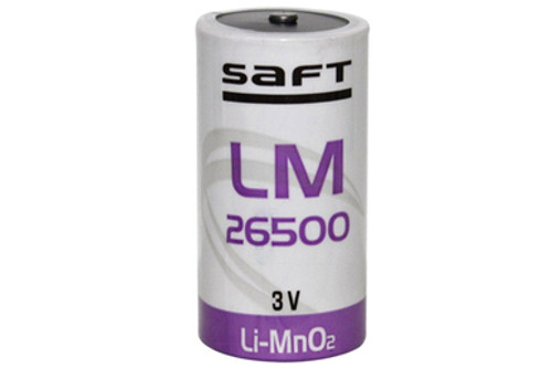 Saft LM26500 3 Volt C 7400 mAh Lithium Battery