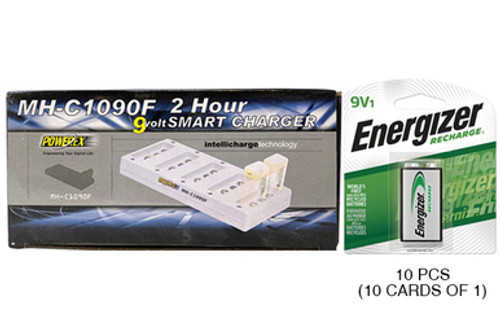 1 Pile Rechargeable 6lr61 Energizer 6F22 9V Ni-MH 175mAh 8,4V - Piles  Energizer - energy01