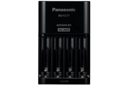 Panasonic BQ-CC17 AA/AAA Smart Battery Charger (Black)