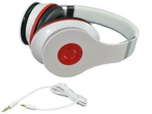 Eclipse Pro EP-1000 Studio Style High Definition Stereo Headphones (White)