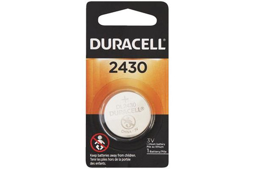 6-Pack CR2430 Duracell 3 Volt Lithium Coin Cell Batteries