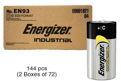 144-Pack C Energizer Industrial EN93 wholesale and retail