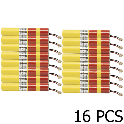 Close-up of mini 2 prong connector on Power Portable NiCd battery pack