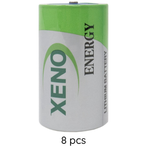8-Pack Xeno XL-205F 3.6V D 19Ah Lithium Batteries Wholesale & direct to consumer