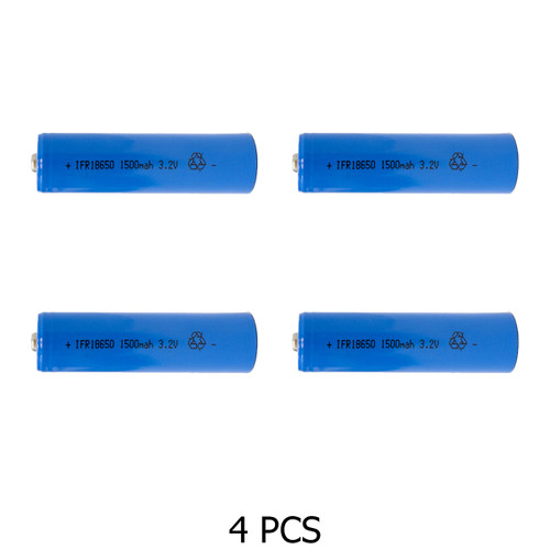 Power Portable 3.2V 18650 LiFePO4 batteries box of 4