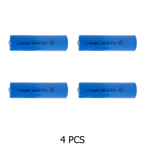 Power Portable 3.2V LiFePO4 18650 1500mAh batteries in retail box