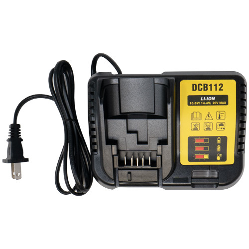 Dewalt DCB105/DCB015 10.8 - 18 Volt 2.0A Li-Ion Replacement Battery Charger