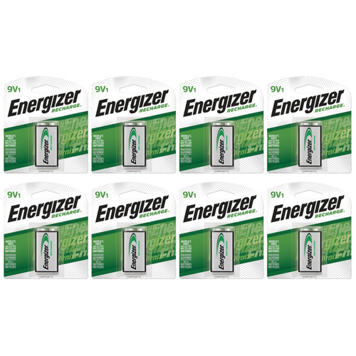 Energizer Pile 9V 175mAh Ni-Mh Rechargeable - Batterie 9 volts // Blister  1x unité à prix pas cher