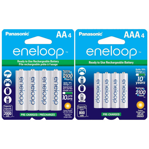 Panasonic eneloop AAA, 800mAh, 4-Batteries – Rs.700 – LT Online Store