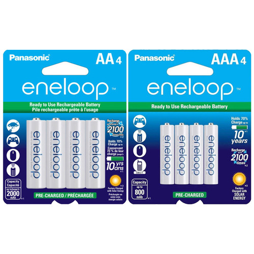 Panasonic lance les nouvelles piles rechargeables eneloop