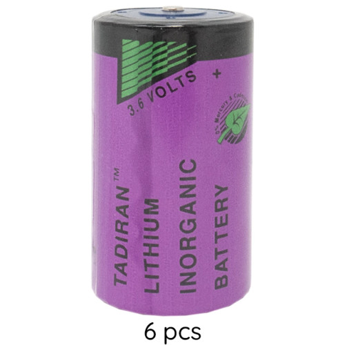 6-Pack Tadiran TL-4930/S XOL Series 3.6V D 19 Ah Lithium Batteries (LSH20 / LS33600) Wholesale & direct to consumer