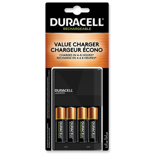 Duracell Value Charger with 4 AA Rechargeable Batteries Wholesale & direct to consumer