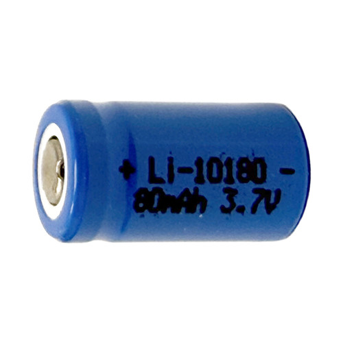 Power Portable 3.7V 10180 80mAh Li-ion battery front view