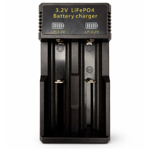 3.2V Lifep04 USB 2 Slot Battery Charger (CH2-3.6V)