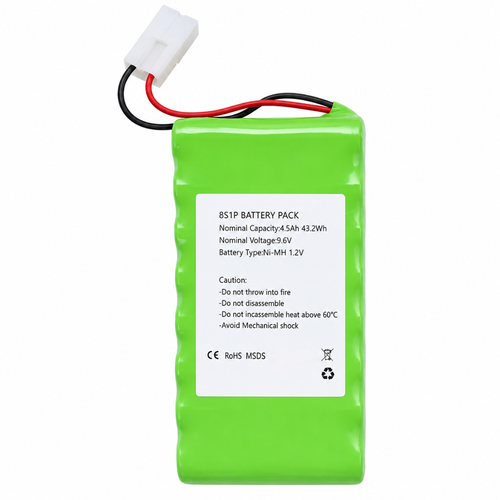 9.6V 4500mAh (4/3 A NiMH) pack with Tamiya connector