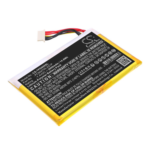 Replacement Battery for Topdon AD800BT OBD2 Scanner, Li-Polymer 2000mAh 7.4V