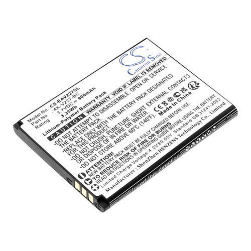 900mAh Battery for Emporia SIMPLICITYglam, V227, AK-V227-BC
