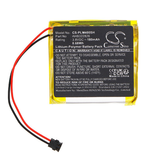 Replacement Battery for Polar GPS Sport Watch M400, GPS Sport Watch M430, Li-Polymer 180mAh