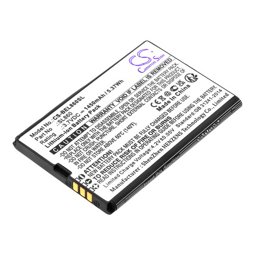 Replacement Battery for Bea-fon SL860 Touch, SL860_EU001B, Lithium-ion 1450mAh