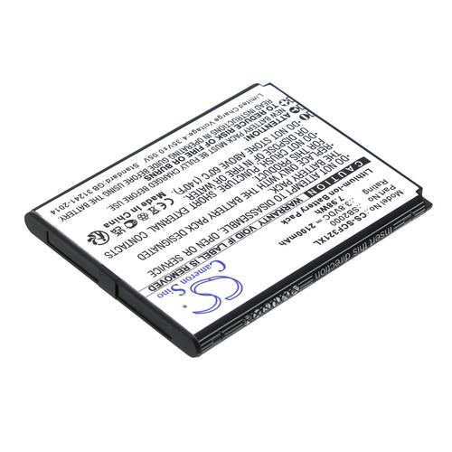 Replaces battery for Schok  FLIP SC3218T, FLIP SC3218B, 2100mAh