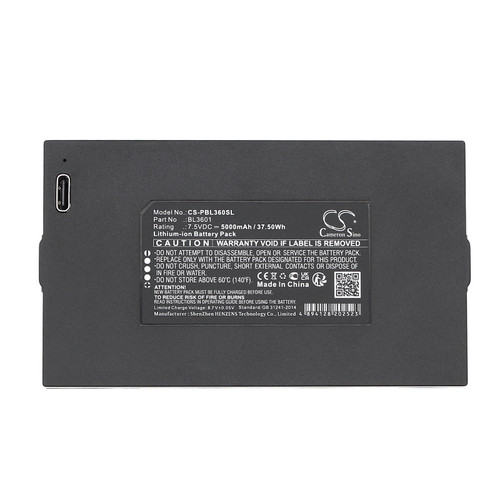 5000 mAh for Ezviz BL3601,BL3602,BL3603,PB3601,PB3602,PB3603