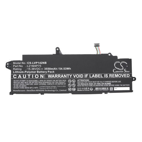 3550 mAh for Lenovo L21D4P74,L21L4P73,L21M4P75,5B10W51874,5B10W51875,5B10W51876,SB10W51975,SB10W51976