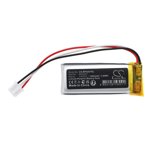 1000 mAh for Roku 822048,BGG047