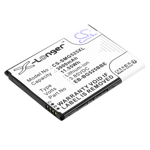 Replacement Battery for Samsung Galaxy XCover 5, SM-G525F, SM-G525N, EB-BG525BBE, NFC Lithium-ion 3000mAh