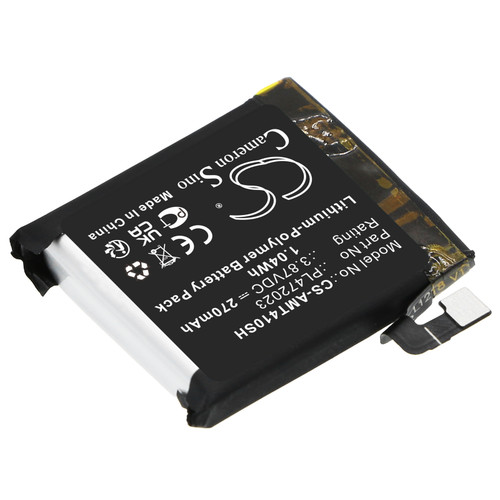 270 mAh for Amazfit PL472023