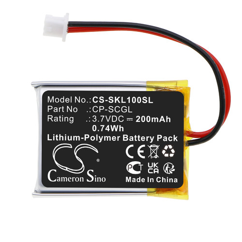 200mAh Replacement Battery for SkyCaddie Golf LINX Smart Watch