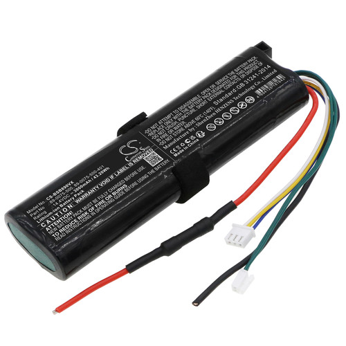 Replaces battery for Bissell BOLT Lithium Pet Cordless Vacuum, 3000mAh, 61-0075-502