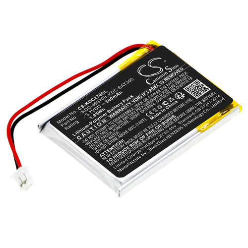 500 mAh for KOAMTAC KDC-699700,KDC-BAT300