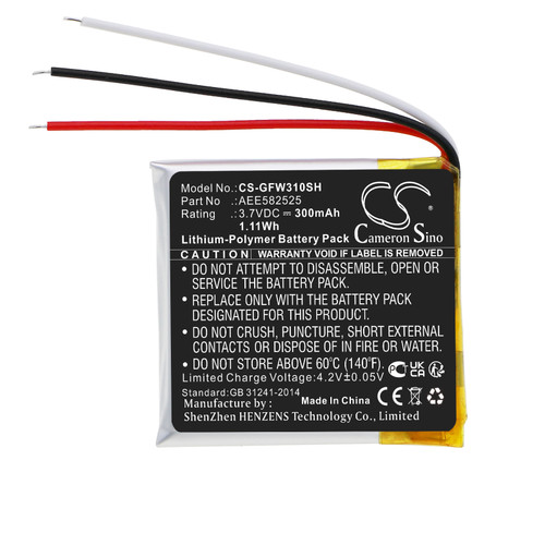 300 mAh for Golf Buddy AEE582525