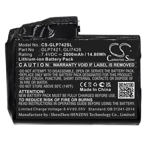 2000 mAh for Glovii GLI7426,GLP7421