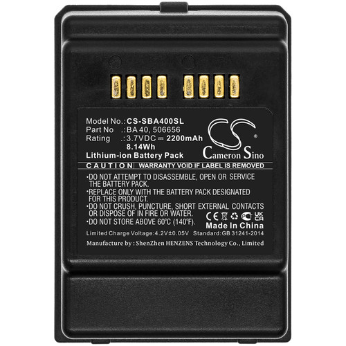 2200 mAh for Sennheiser BA 40,506656