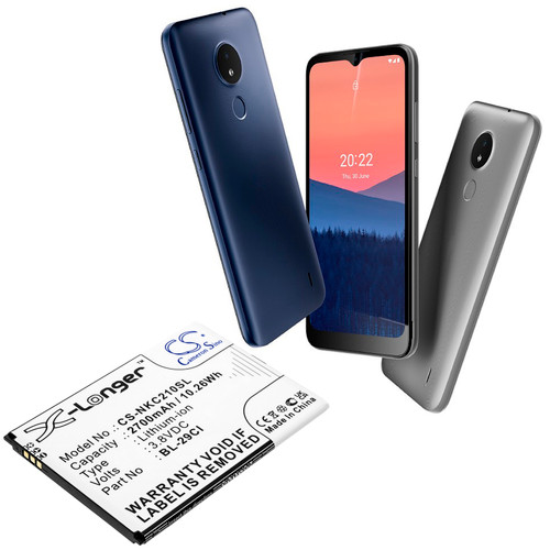 2700 mAh for Nokia BL-29CI,BL-29CL