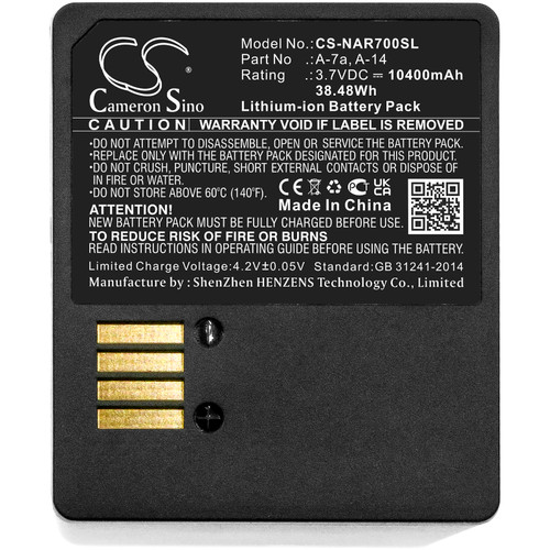 10400 mAh for Arlo A-7a,A-14,308-50001-01,308-50019-01, 308-50012-01