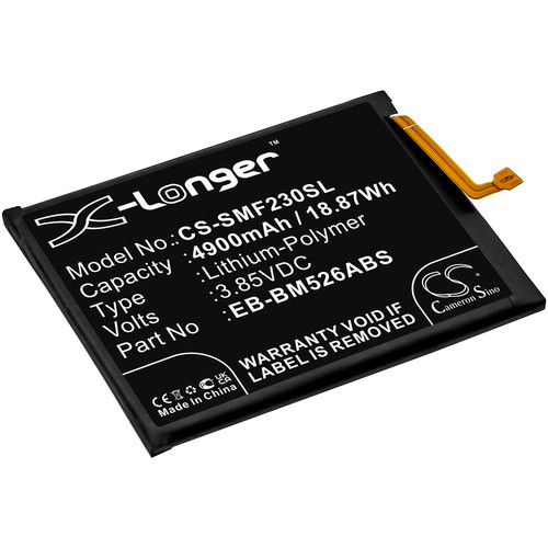 4900 mAh for Samsung EB-BM526ABS