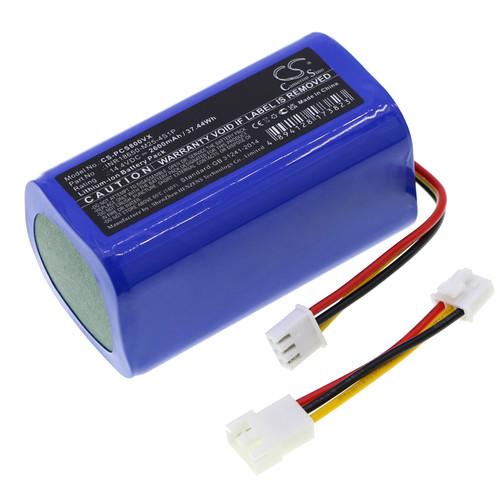 2600mAh Battery for Proscenic 800T,820S,820T,830T, Ropo Glass 3