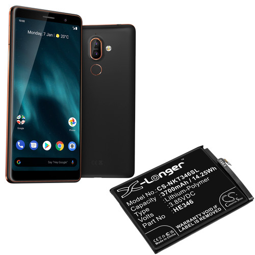 3700 mAh for Nokia HE346