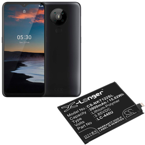 3900 mAh for Nokia LC-440U