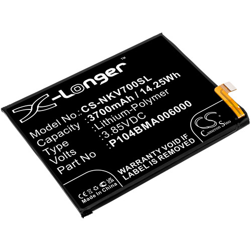 3700 mAh for Nokia P104BMA006000
