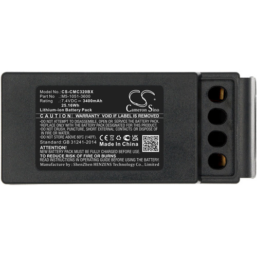 3400 mAh for Cavotec M5-1051-3600