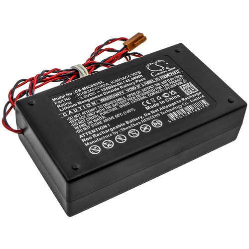 15000 mAh for GE Fanuc IC693ACC302A,IC693ACC302B
