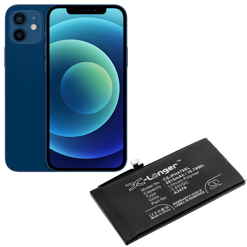 2815 mAh for Apple A2431,A2479
