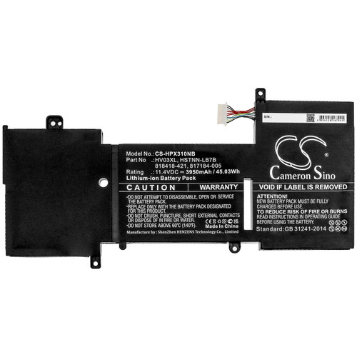 3950 mAh for HP HV03XL,817184-005,818418-421,HSTNN-LB7B