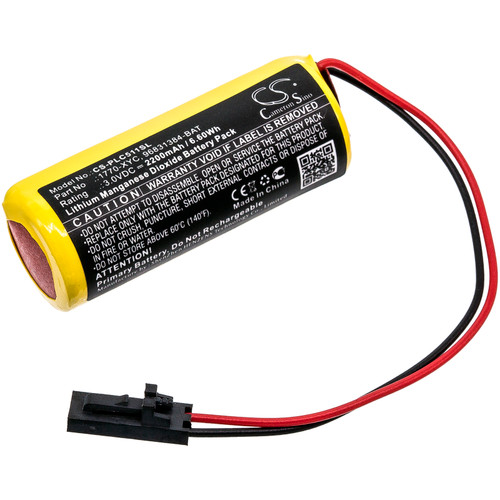 2200 mAh for Allen Bradley 1770-XYC,1770-XYC/A,9556902-LITH,96831384-BAT