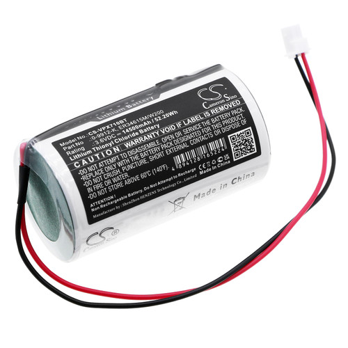 14500 mAh for Visonic 09912K,PCL9058,0-9912-K,0-102710,88030498,ER34615M,ER34615M/W200,U-ER34615M/W200,ER34615M/W200(A),U-ER34615M/W200(A)